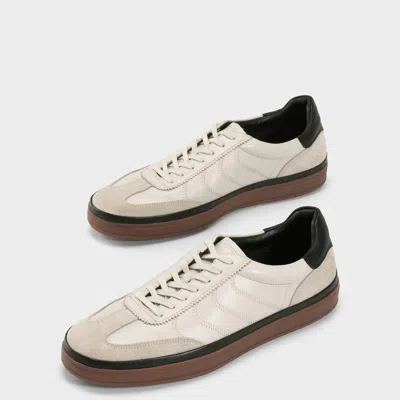 Vagabond Men's Beige Suede/leather In White