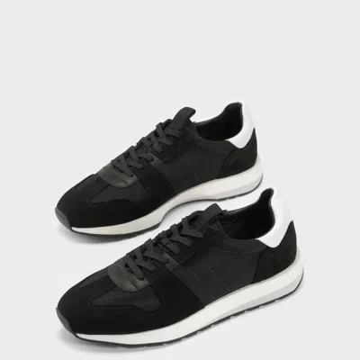 Vagabond Men's Black Leather/textile