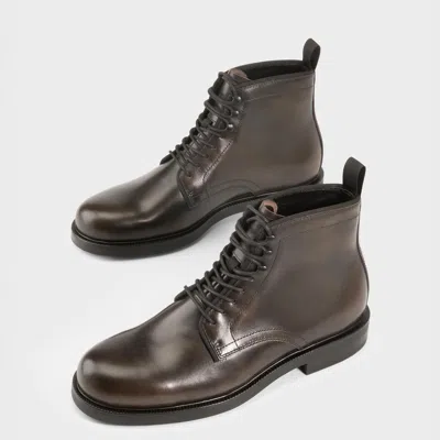 Vagabond Men's Brown Brush-off Leather