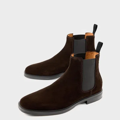 Vagabond Men's Brown Suede