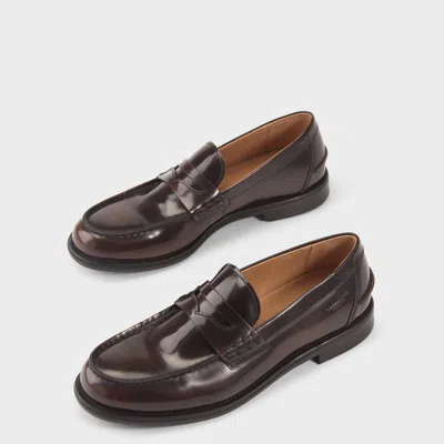 Vagabond Men's Dark Brown Polished Leather