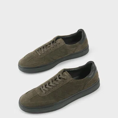Vagabond Men's Dark Green Suede