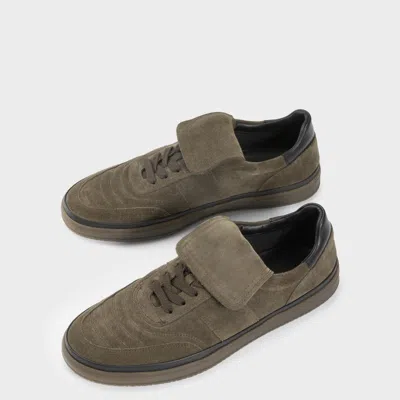 Vagabond Men's Dark Green Suede