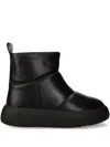 Vagabond Padded Platform Boots In Black