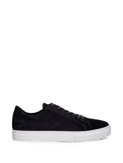 Vagabond Paul 2.0 Suede Lace-up Sneakers In Black