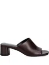 Vagabond Piper Block-heel Open-toe Sandals In Brown