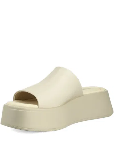 Vagabond Platform Open-toe Sandals In White