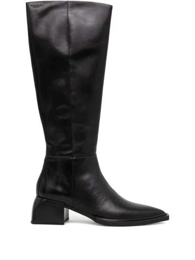 Vagabond Pointed-toe Block-heel Boots