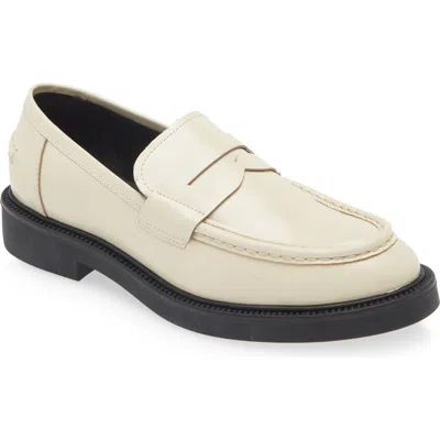 Vagabond Shoemakers Alex Penny Loafer In Off White