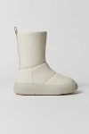 Vagabond Shoemakers Aylin Puffer Tall Boot Jacket In Ivory, Women's At Urban Outfitters In Ivory