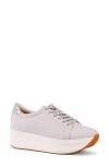 Vagabond Shoemakers Casey Platform Sneaker In Light Grey