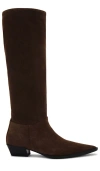 Vagabond Shoemakers Cassie Boot In Mocca Brown
