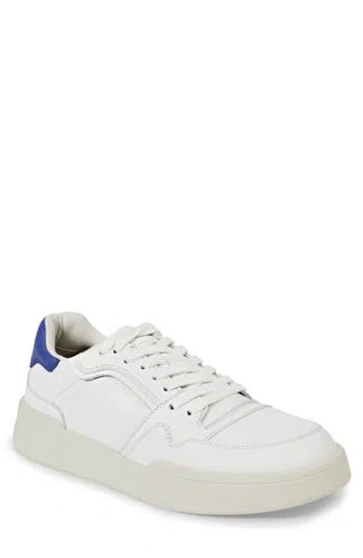 Vagabond Shoemakers Cedric Court Sneaker In White/cobalt