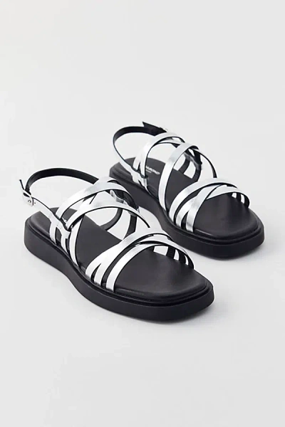 Vagabond Shoemakers Connie Strappy Sandal In Silver, Women's At Urban Outfitters