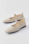Vagabond Shoemakers Delia Mary Jane Flat In Cream