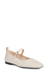 Vagabond Shoemakers Delia Mary Jane Flat In Cream