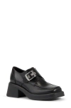 Vagabond Shoemakers Dorah Apron Toe Monk Shoe In Black