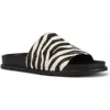 Vagabond Shoemakers Effie Genuine Calf Hair Slide Sandal
