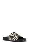 Vagabond Shoemakers Vagabond Effie Slide Sandals In Black/white