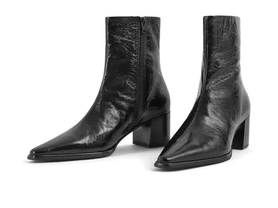 Vagabond Shoemakers Giselle Patent Leather Bootie In Black