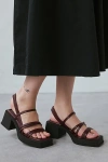 Vagabond Shoemakers Vagabond Hennie Platform Heels In Cherry