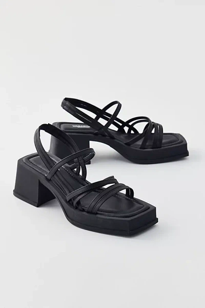 VAGABOND SHOEMAKERS HENNIE STRAPPY SANDAL IN BLACK AT URBAN OUTFITTERS