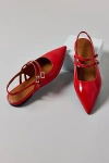 Vagabond Shoemakers Hermine Multi-strap Ballet Flats Women In Flame Red