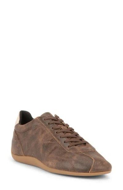 Vagabond Shoemakers Hollie Leather Sneaker In Chestnut