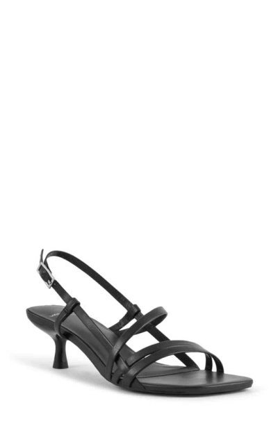 Vagabond Shoemakers Jonna Slingback Kitten Heel Sandal In Black
