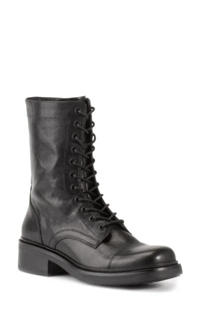 Vagabond Shoemakers Karlie Lace-up Cap Toe Bootie In Black