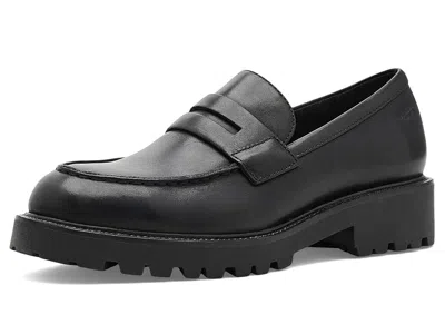 Vagabond Shoemakers Kenova Leather Penny Loafers In Black