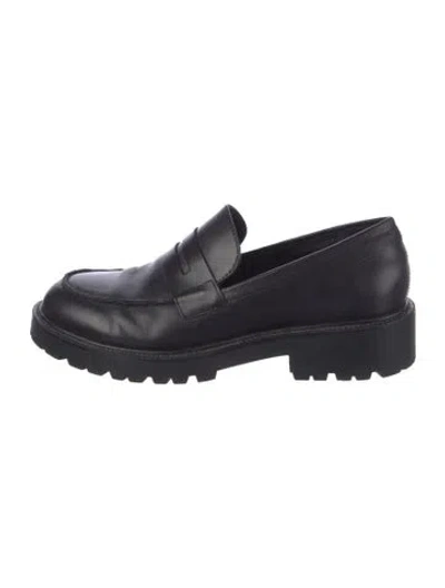 Pre-owned Vagabond Shoemakers Leather Loafers In Black
