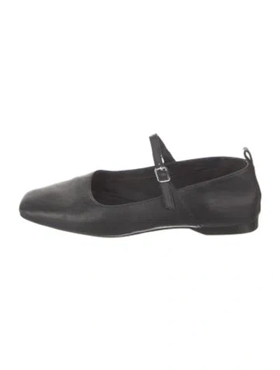 Pre-owned Vagabond Shoemakers Leather Mary Jane Flats In Black
