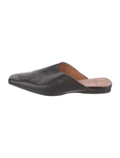 Pre-owned Vagabond Shoemakers Leather Mules In Black