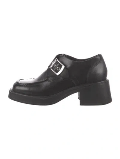 Pre-owned Vagabond Shoemakers Leather Mules In Black