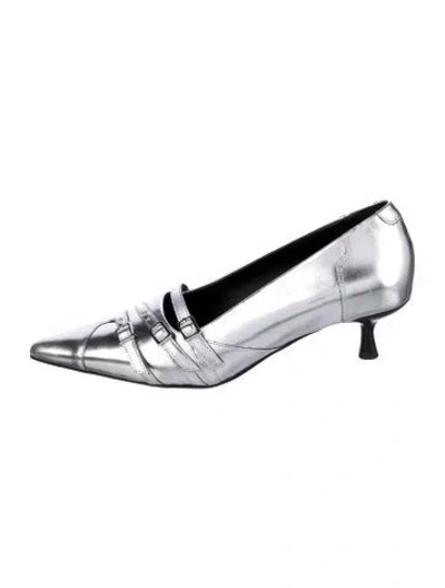 Pre-owned Vagabond Shoemakers Leather Pumps In Silver