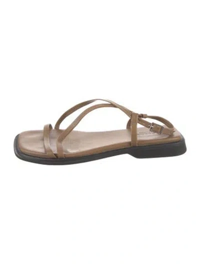 Pre-owned Vagabond Shoemakers Leather Sandals In Brown