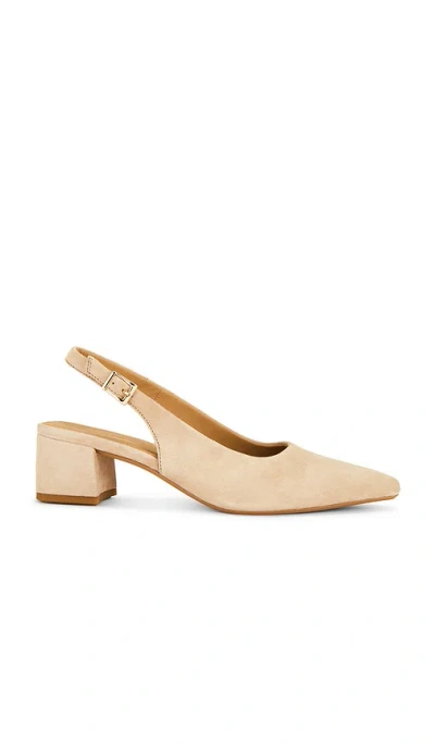 Vagabond Shoemakers Marta Suede Slingback Pump In Brown