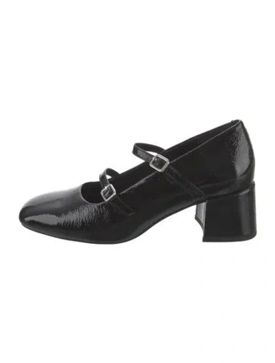 Pre-owned Vagabond Shoemakers Patent Leather Pumps In Black