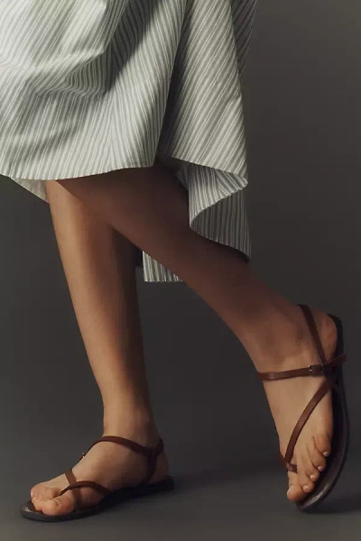 Vagabond Shoemakers Tia Strappy Sandals In Burgundy