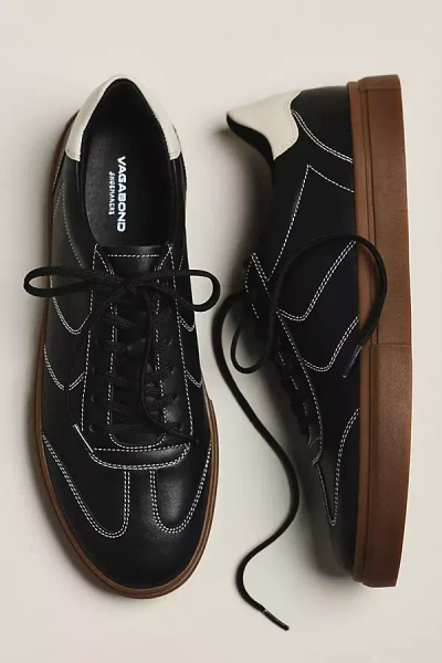 Vagabond Shoemakers Vagabond Cody Stitched Sneakers In Black