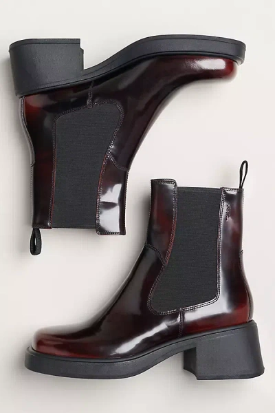Vagabond Shoemakers Vagabond Dorah Chelsea Boots In Red