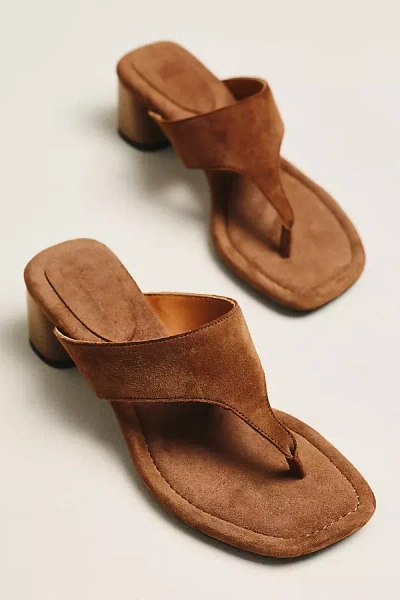 Vagabond Shoemakers Vagabond Evie Block Heel Thong Sandals In Multi