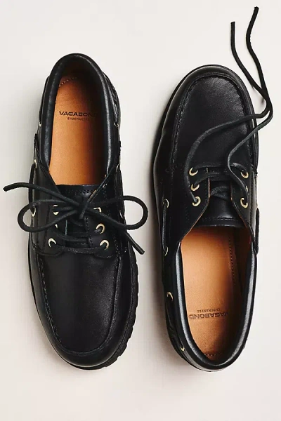 Vagabond Shoemakers Vagabond Joslyn Boat Shoes In Black
