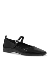 Vagabond Shoemakers Delia Mary Jane Flat In Black Patent