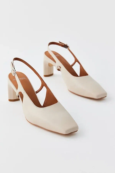 Vagabond Shoemakers Vendela Slingback Heel In Off White, Women's At Urban Outfitters