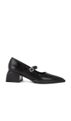 Vagabond Shoemakers Vivian Pointed Toe Mary Jane Pump In Black