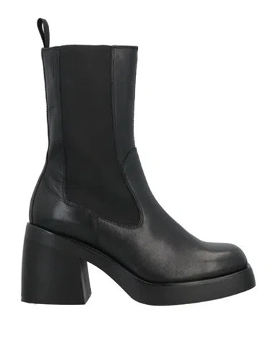 Vagabond Shoemakers Woman Ankle Boots Black Size 7 Soft Leather