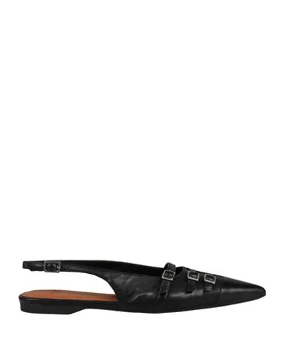 VAGABOND SHOEMAKERS VAGABOND SHOEMAKERS WOMAN BALLET FLATS BLACK SIZE 7 LEATHER