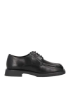 Vagabond Shoemakers Woman Lace-up Shoes Black Size 9.5 Soft Leather In Black